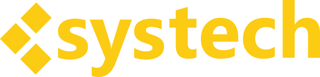systech alternate logo, tech yellow