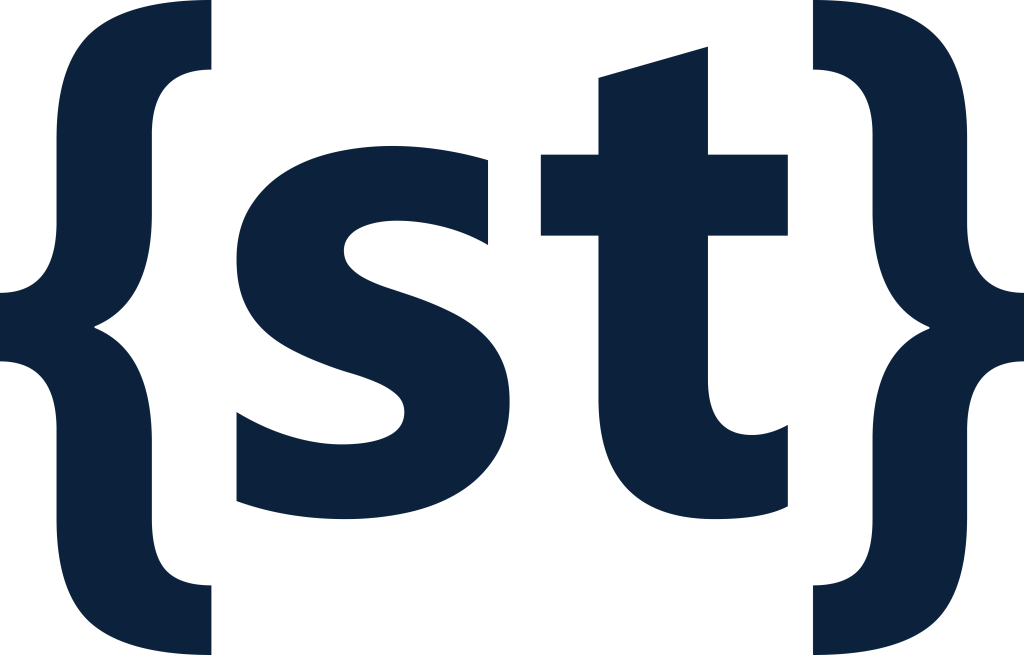 systech icon, system blue